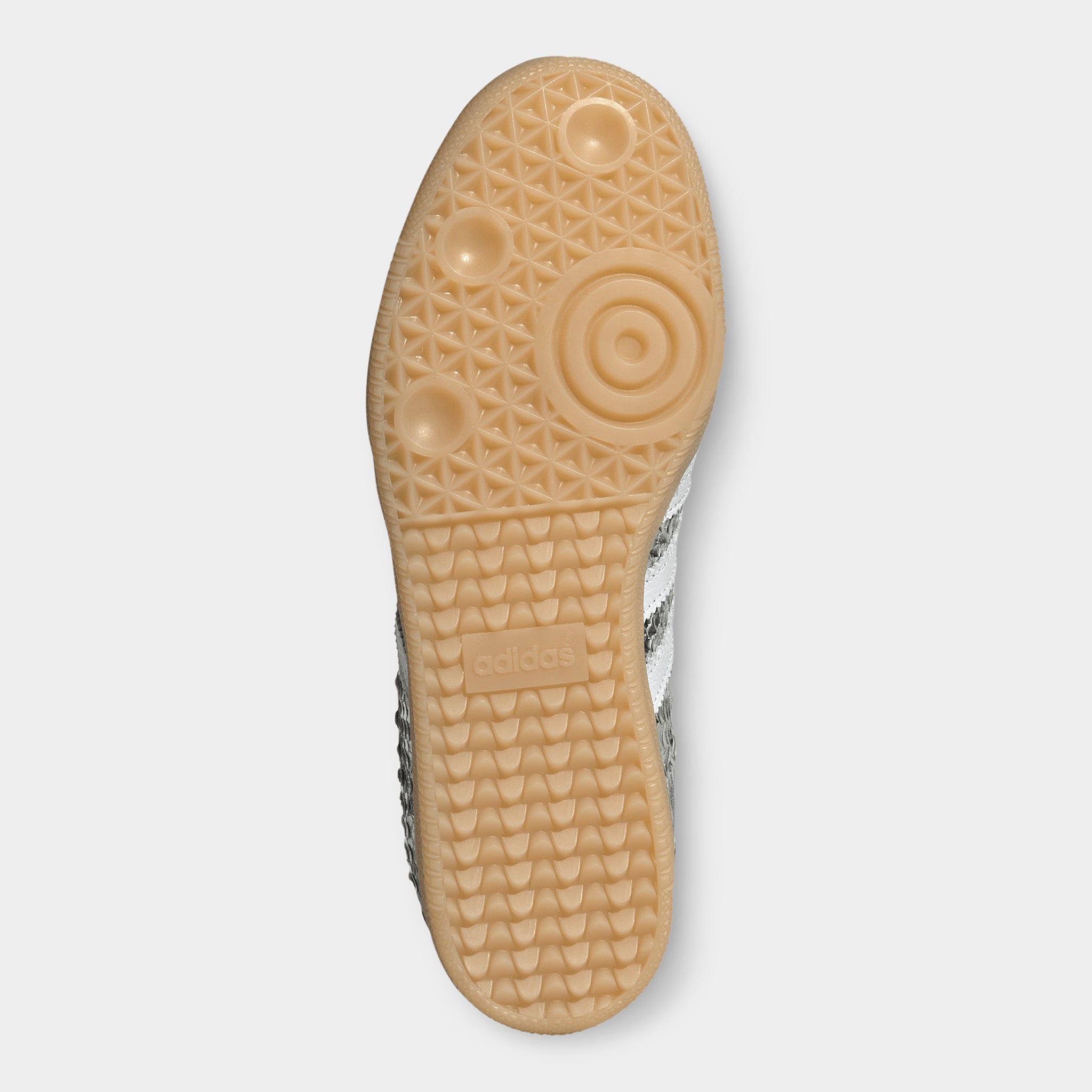 adidas Women's Samba Silver Metallic / White - Gum – JD Sports
