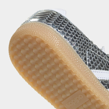 adidas Women's Samba Silver Metallic / White - Gum