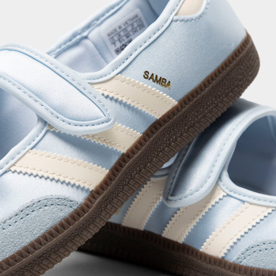 adidas Originals Women's Samba Jane Crystal Sky / Cream White