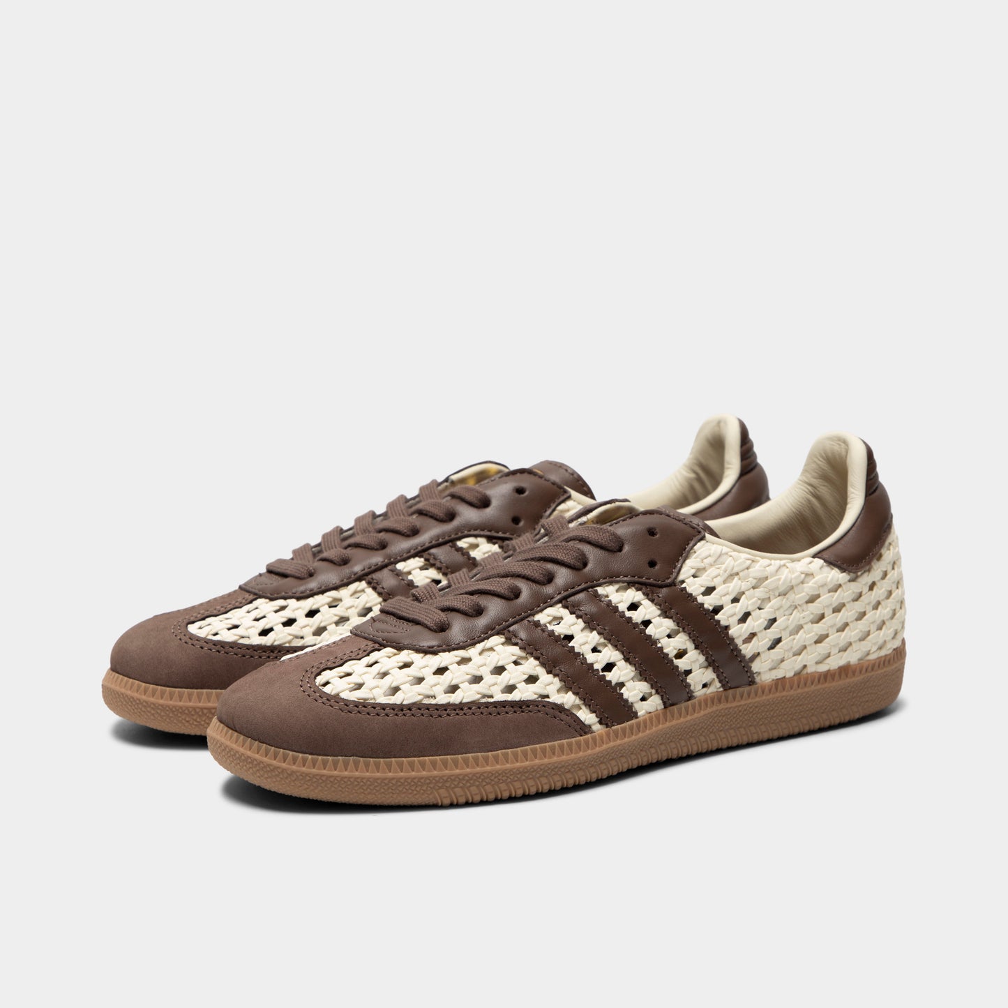 adidas Originals Femme Samba OG Blanc crème / Earth Strata