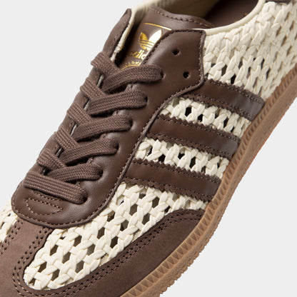 adidas Originals Femme Samba OG Blanc crème / Earth Strata
