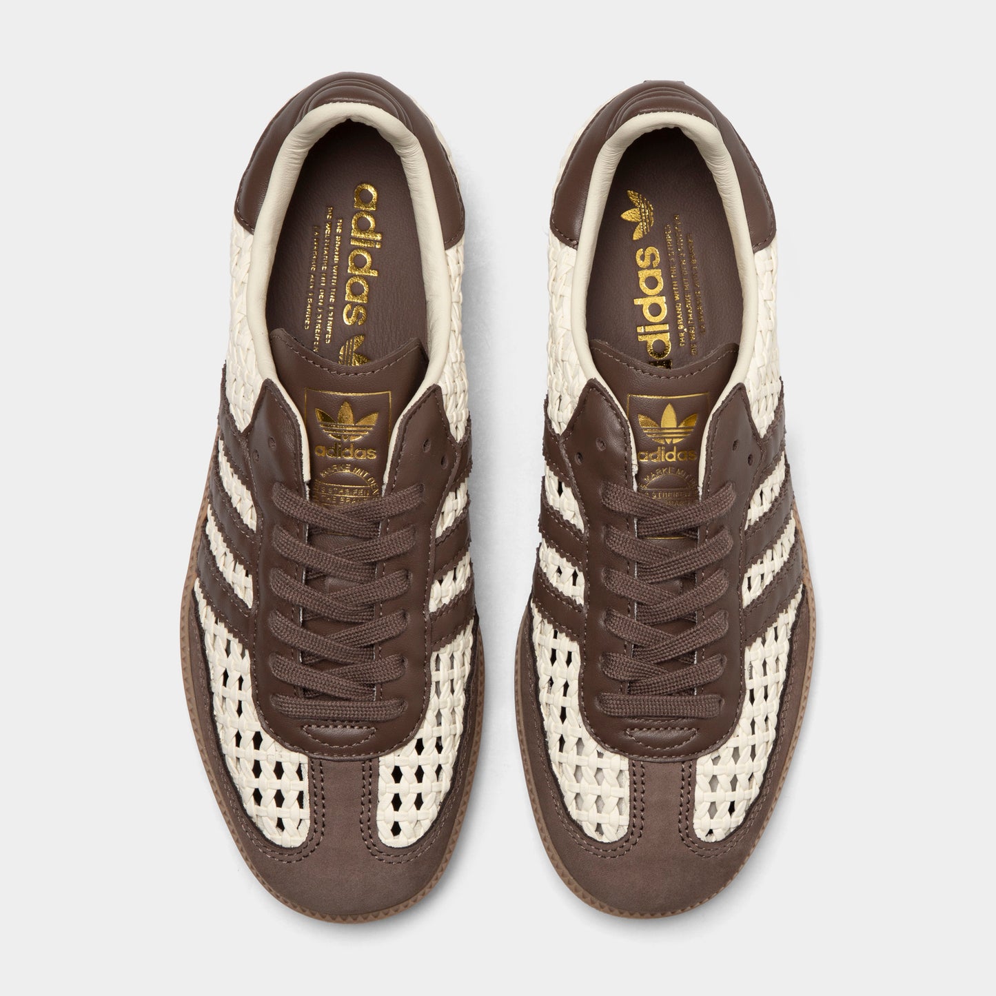 adidas Originals Femme Samba OG Blanc crème / Earth Strata