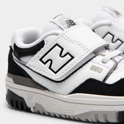 New Balance Infants' IHB550CA White / Black