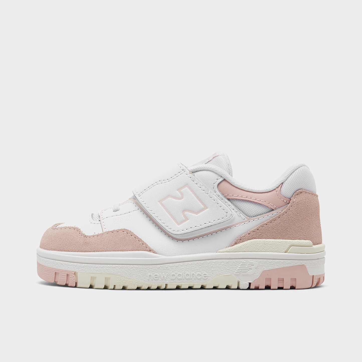 New Balance Infants' 550 White / Pink Haze