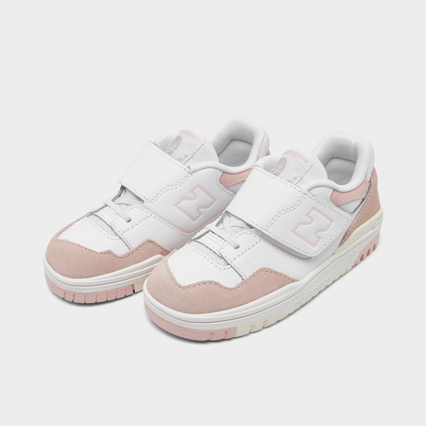 New Balance Infants' 550 White / Pink Haze
