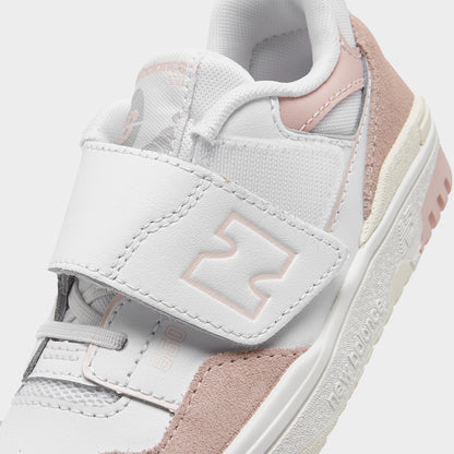 New Balance Infants' 550 White / Pink Haze