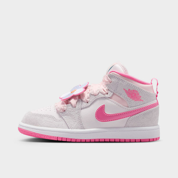 Jordan 1 Mid SE PS Vast Grey / Pink Glow - Sail – JD Sports