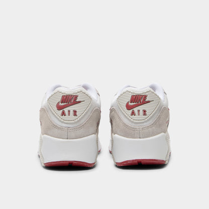 Nike Air Max 90 SE GS White / Team Crimson - Light Bone