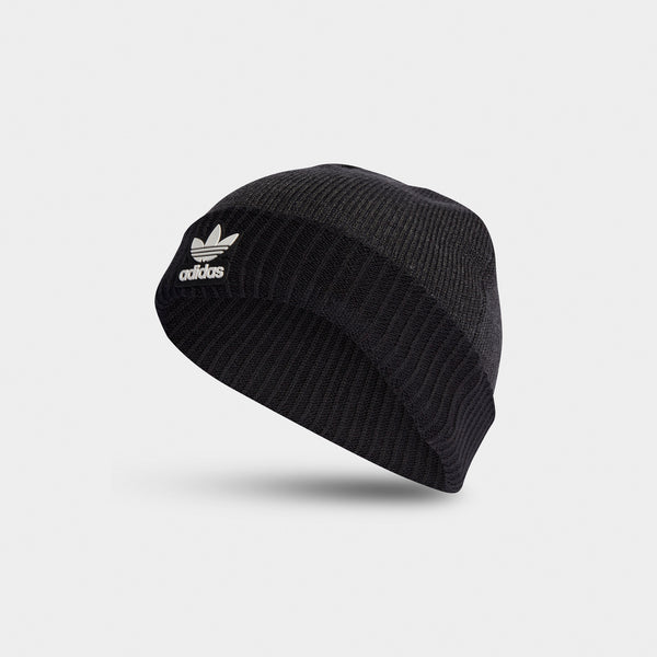 Adidas original trefoil black beanie deals