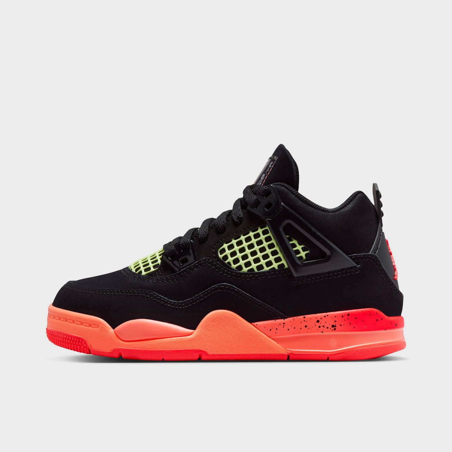 Jordan 4 KSA Retro PS Black / Infrared 23 - Bright Mango
