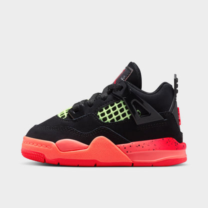 Jordan 4 KS Retro TD Black / Infrared 23 - Bright Mango