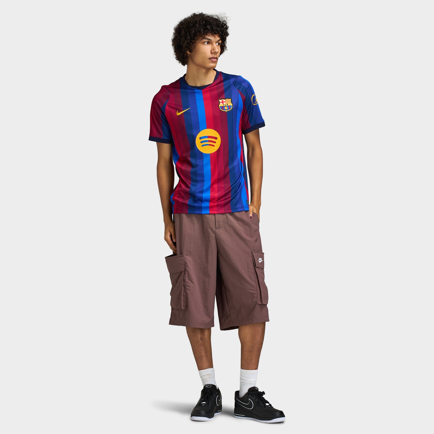 Nike FCB Stadium Maillot Domicile / Grenat Foncé