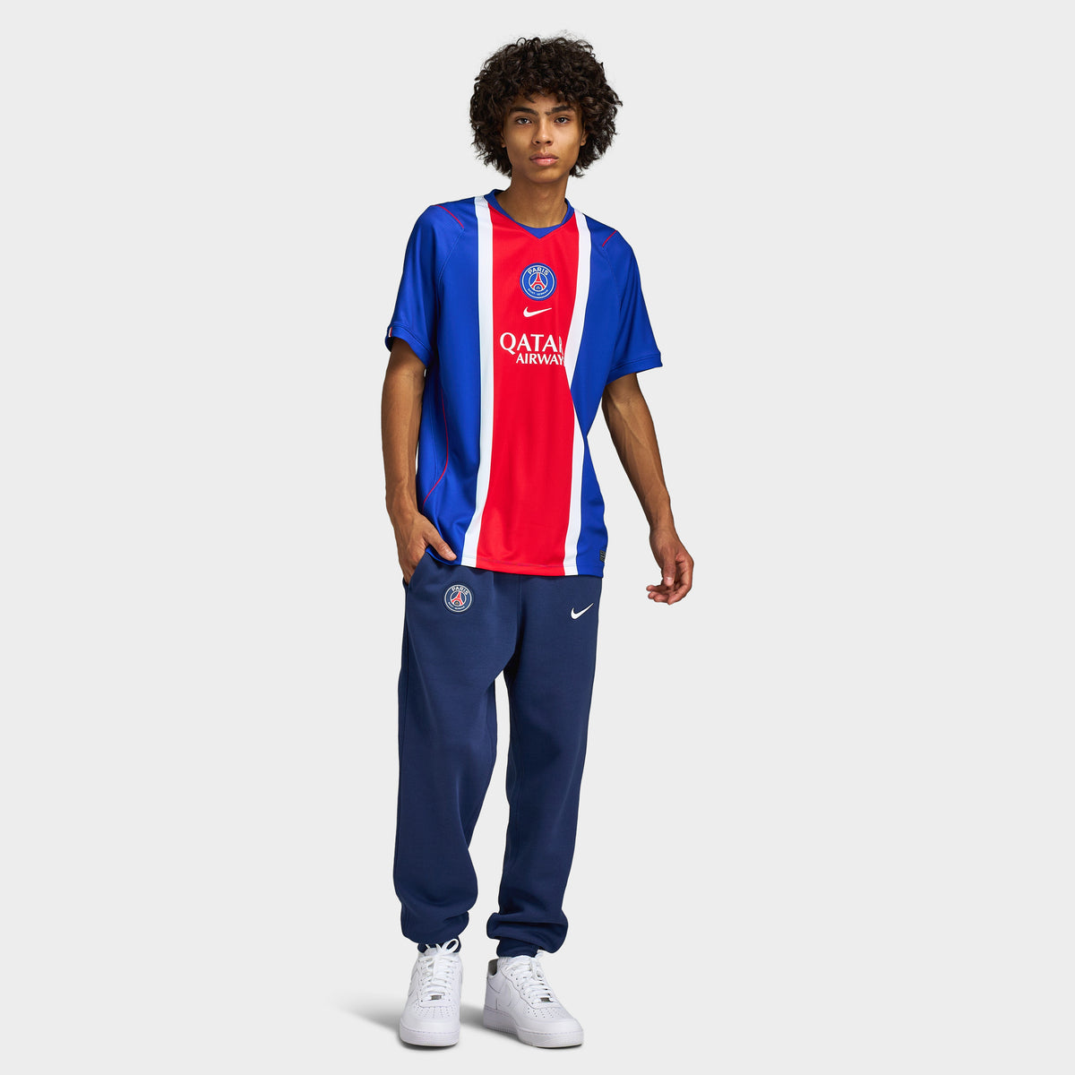 Nike Paris Saint-Germain Maillot Royal Ancien / Blanc - Rouge Universitaire
