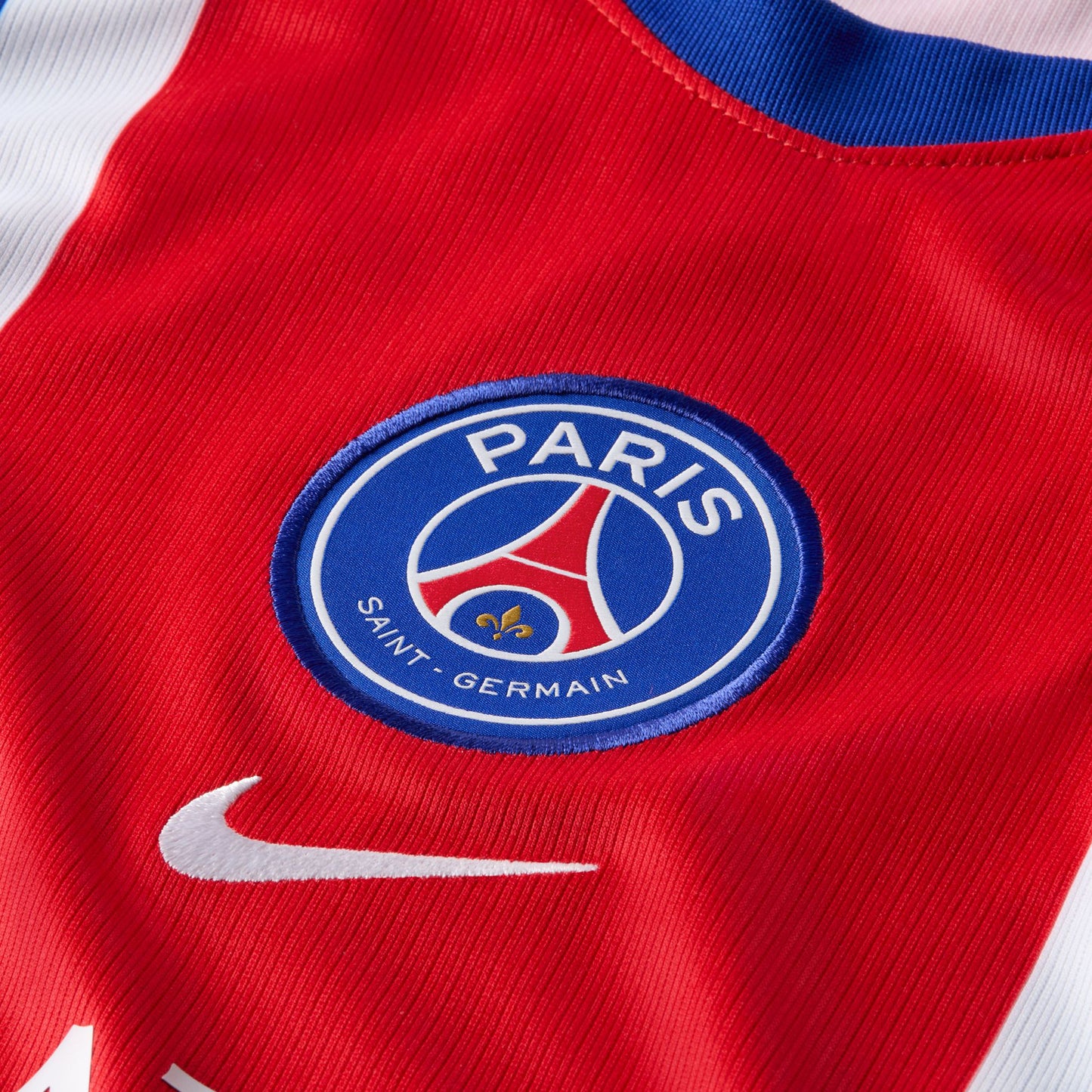 Nike Paris Saint-Germain Maillot Royal Ancien / Blanc - Rouge Universitaire
