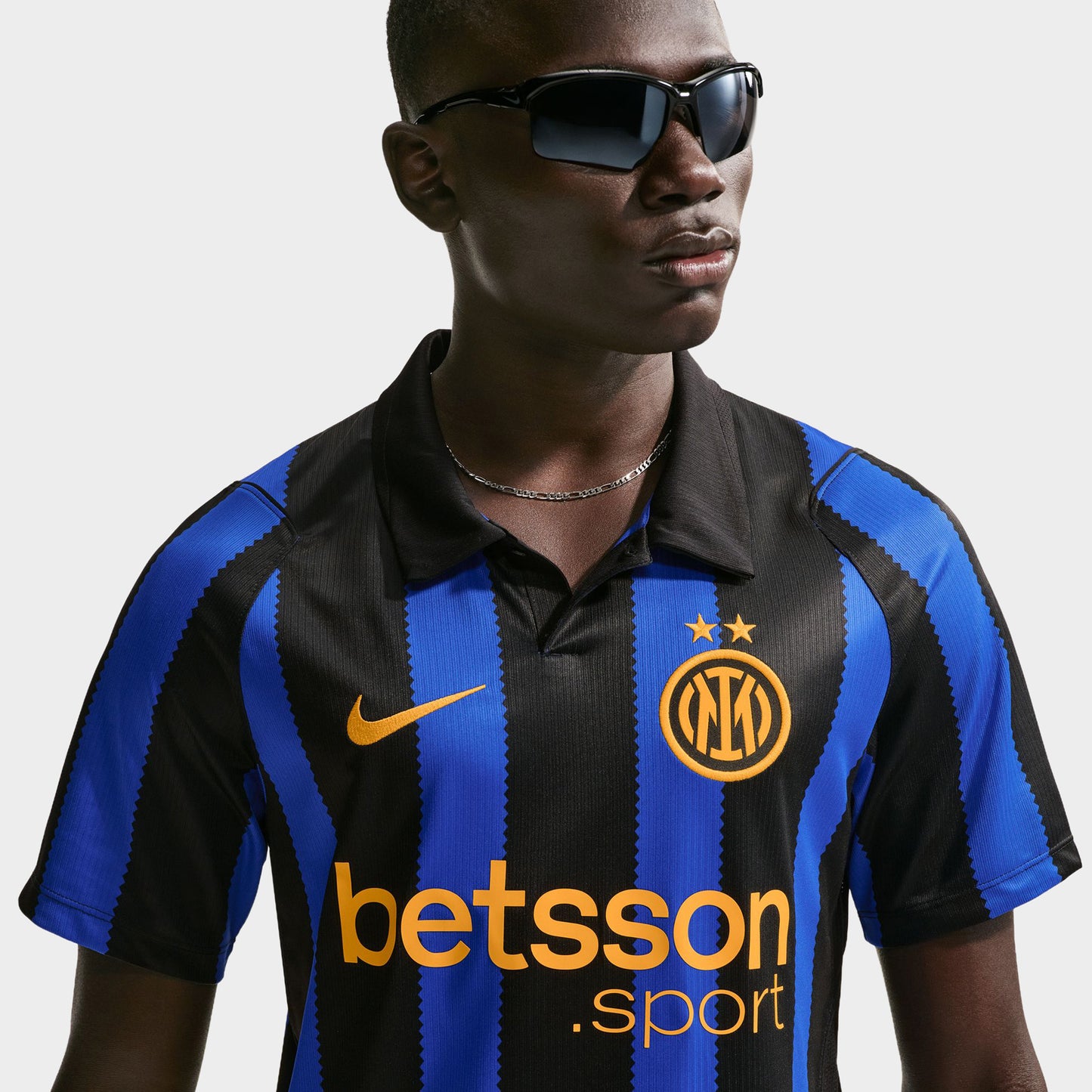 Nike Inter Stadium Home Jersey / Lyon Blue