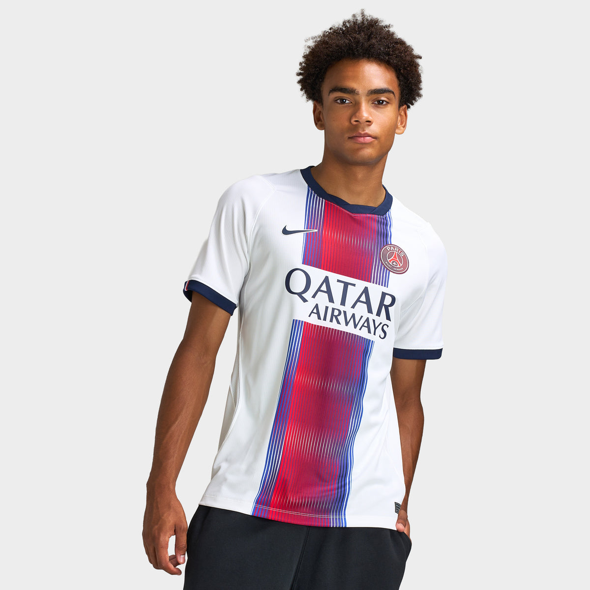 Nike PSG Stadium Maillot extérieur / Blanc