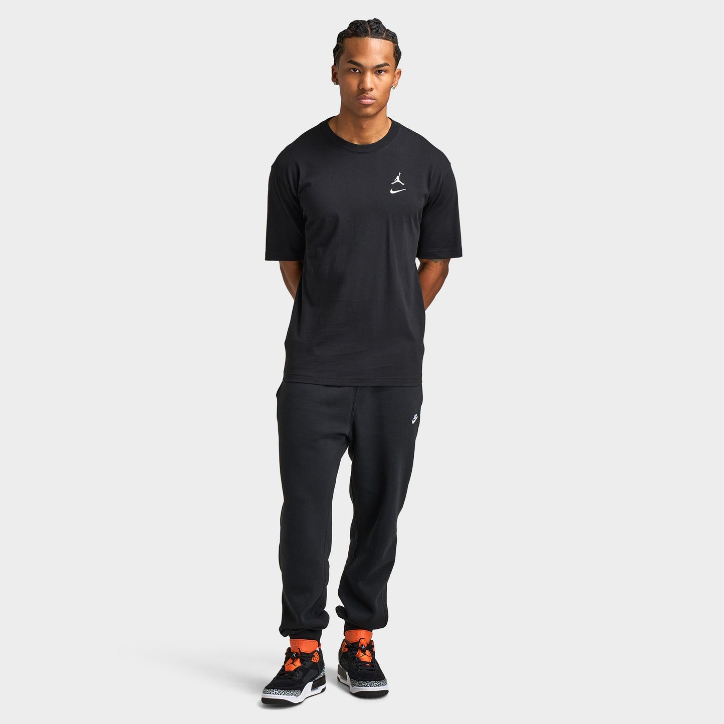 Jordan Brooklyn Varsity T-Shirt Black / White