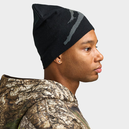 Jordan Brooklyn Peak Beanie Black / Anthracite