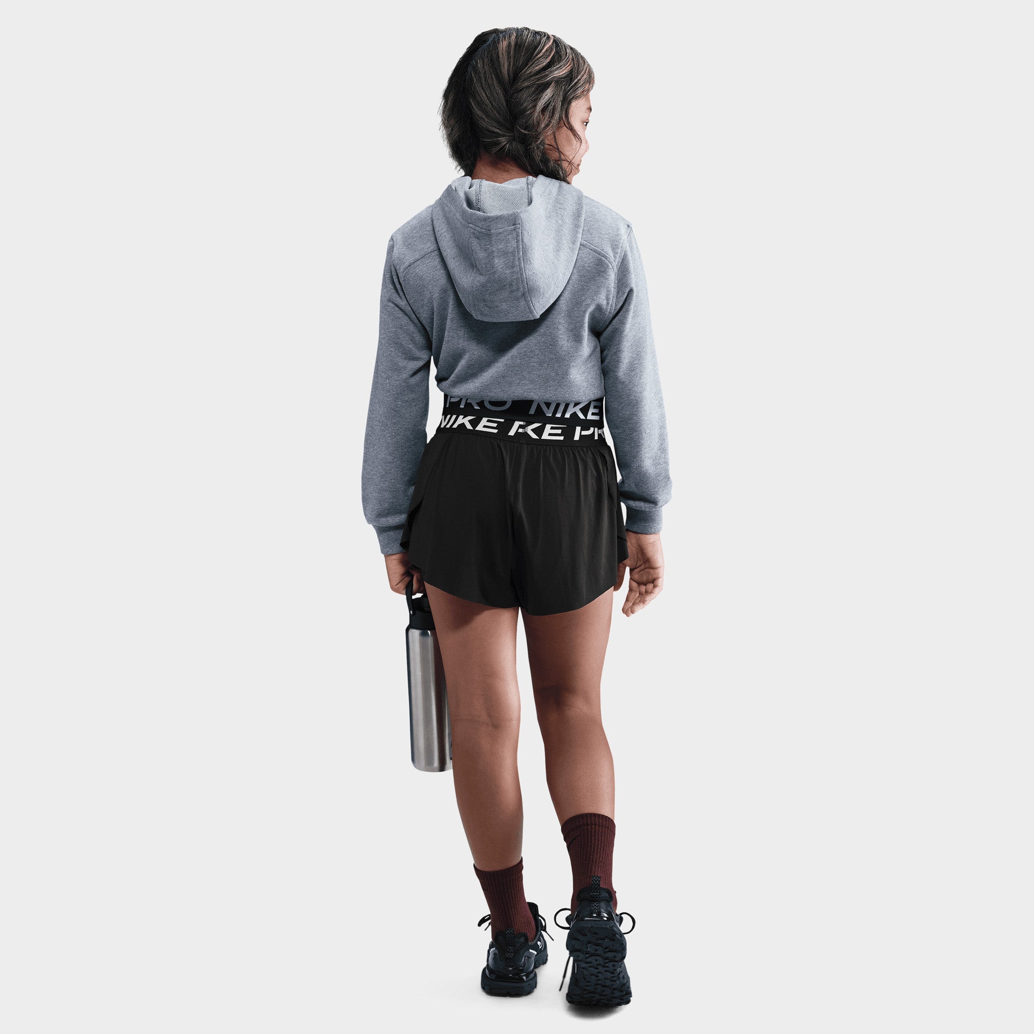 Nike Pro Juniors' 2in1 Knit Shorts / Black – JD Sports
