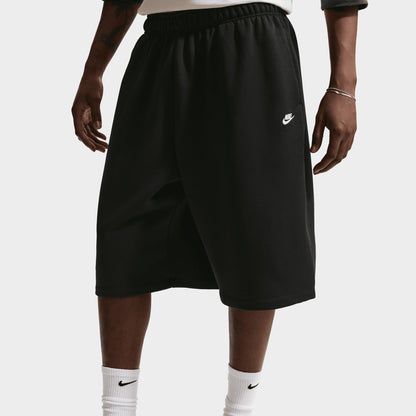 Nike Club Fleece OS Short / Noir / Noir / Blanc