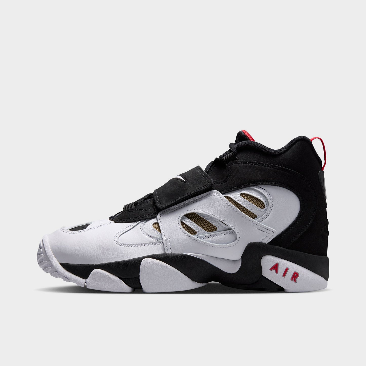 Nike Air Diamond Turf 2 Noir / Blanc - Rouge Feu