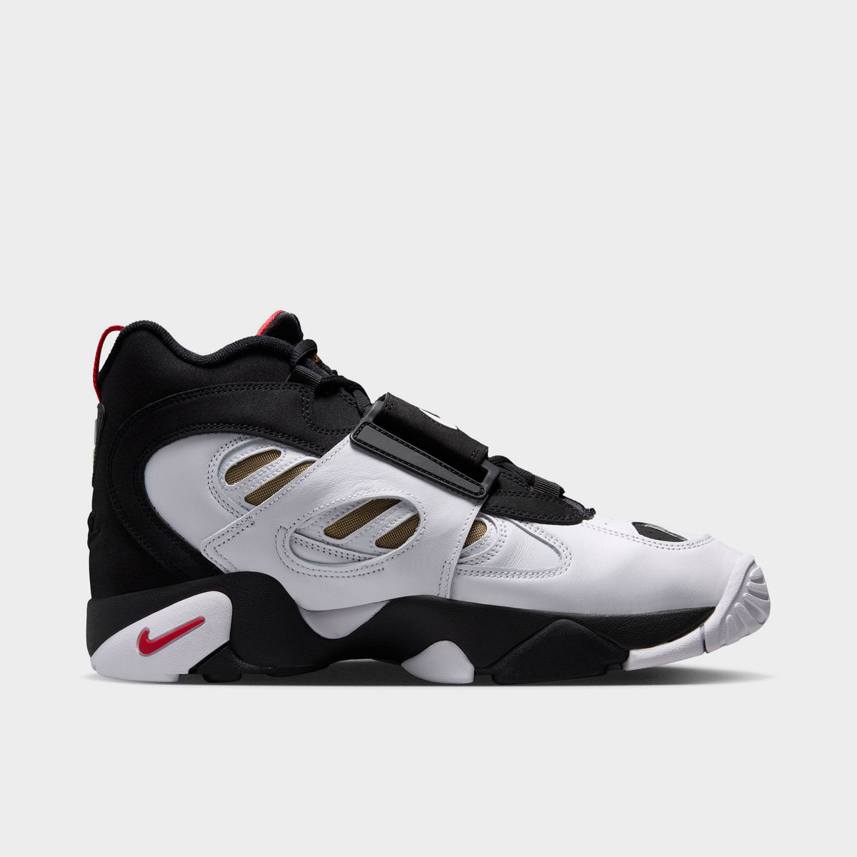 Nike Air Diamond Turf 2 Noir / Blanc - Rouge Feu