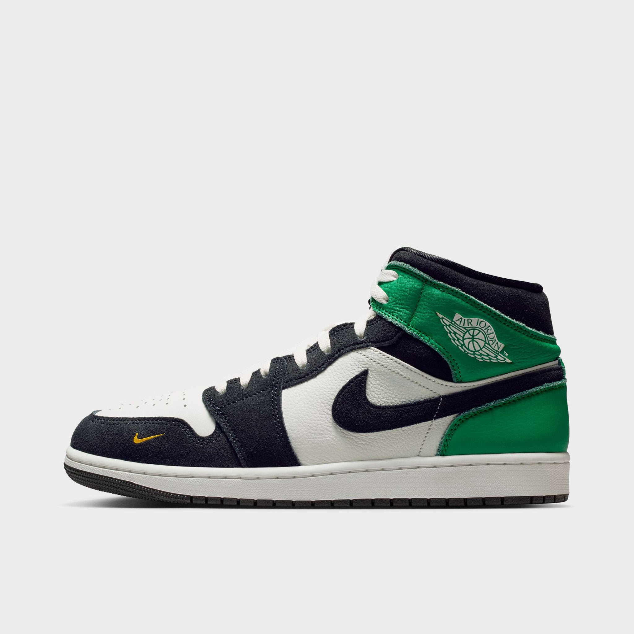 Jordan 1 Mid SE Summit White / Black - Lucky Green – JD Sports