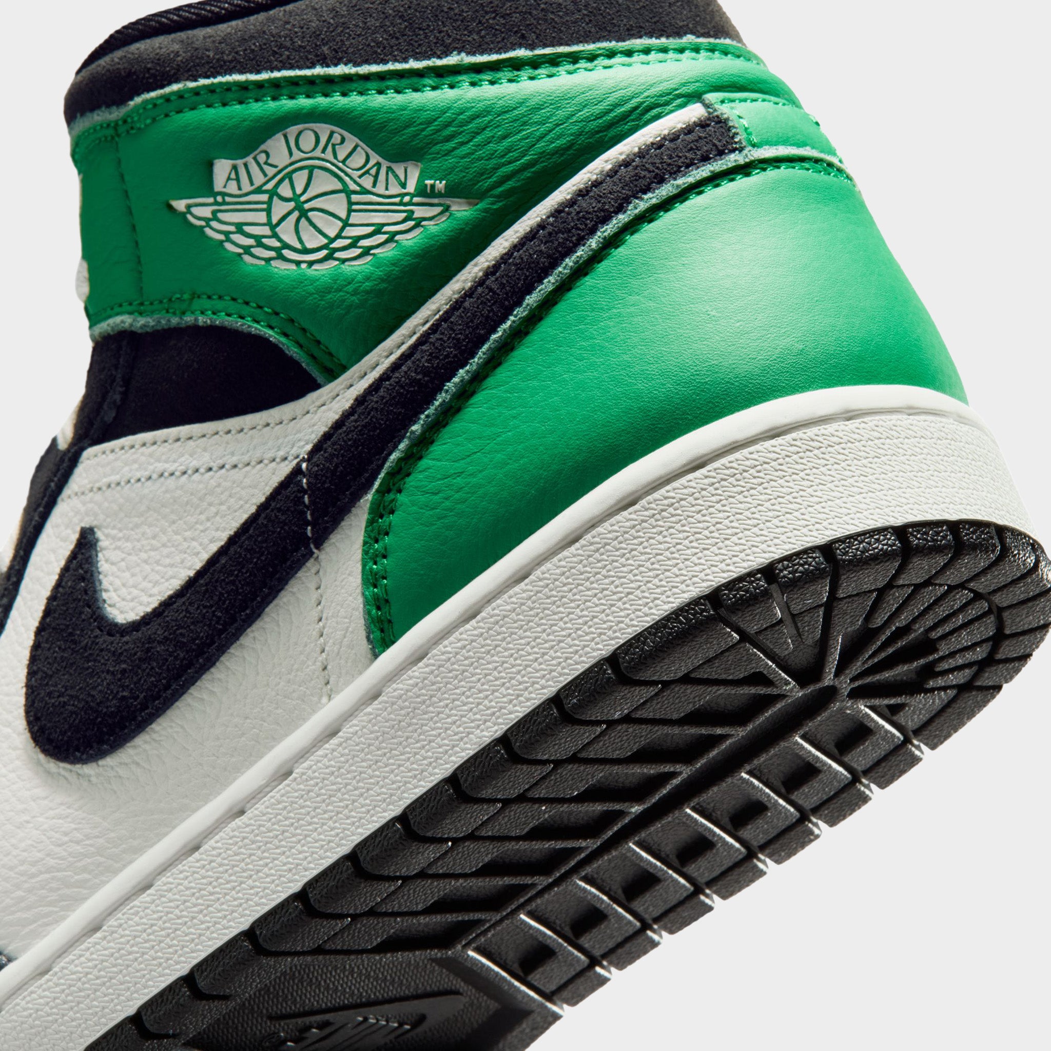 Jordan 1 Mid SE Summit White / Black - Lucky Green – JD Sports