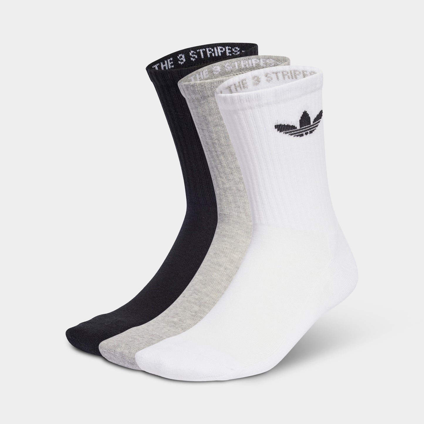 Chaussettes adidas Originals Trefoil Crew Cushioned (lot de 3) / Multicolore