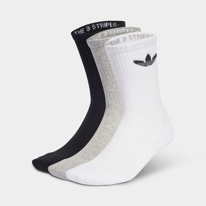 Chaussettes adidas Originals Trefoil Crew Cushioned (lot de 3) / Multicolore