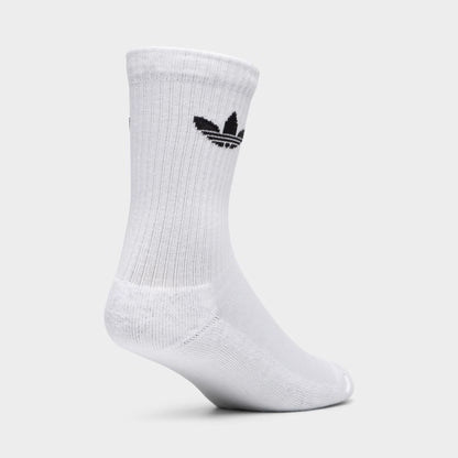 adidas Originals Trefoil Chaussettes Courtes Coussinées (Paquet de 6) / Blanc