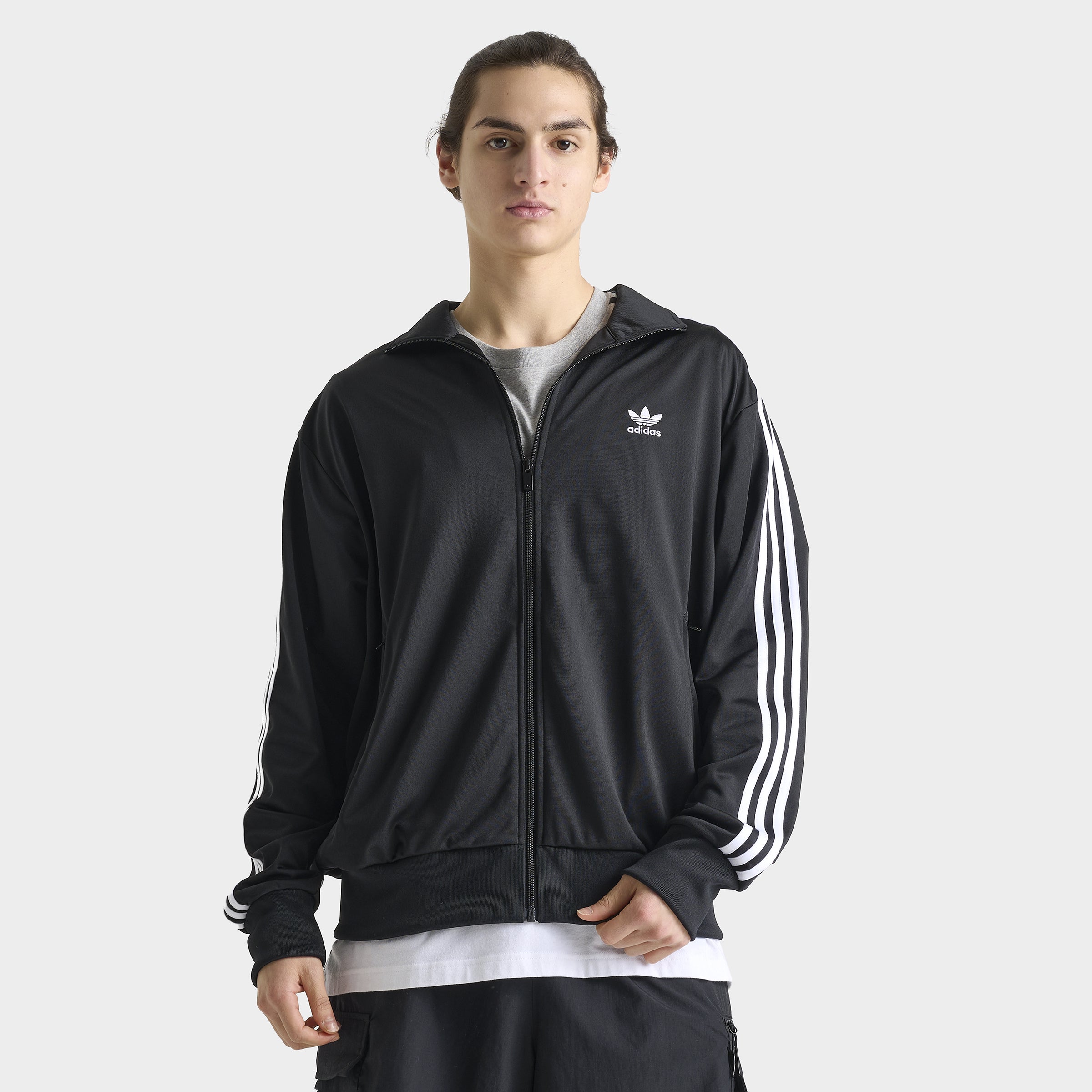 トップス adidas originals FIREBIRD TRACK TOP XL adidas Firebird Track Top / Black – JD Sports