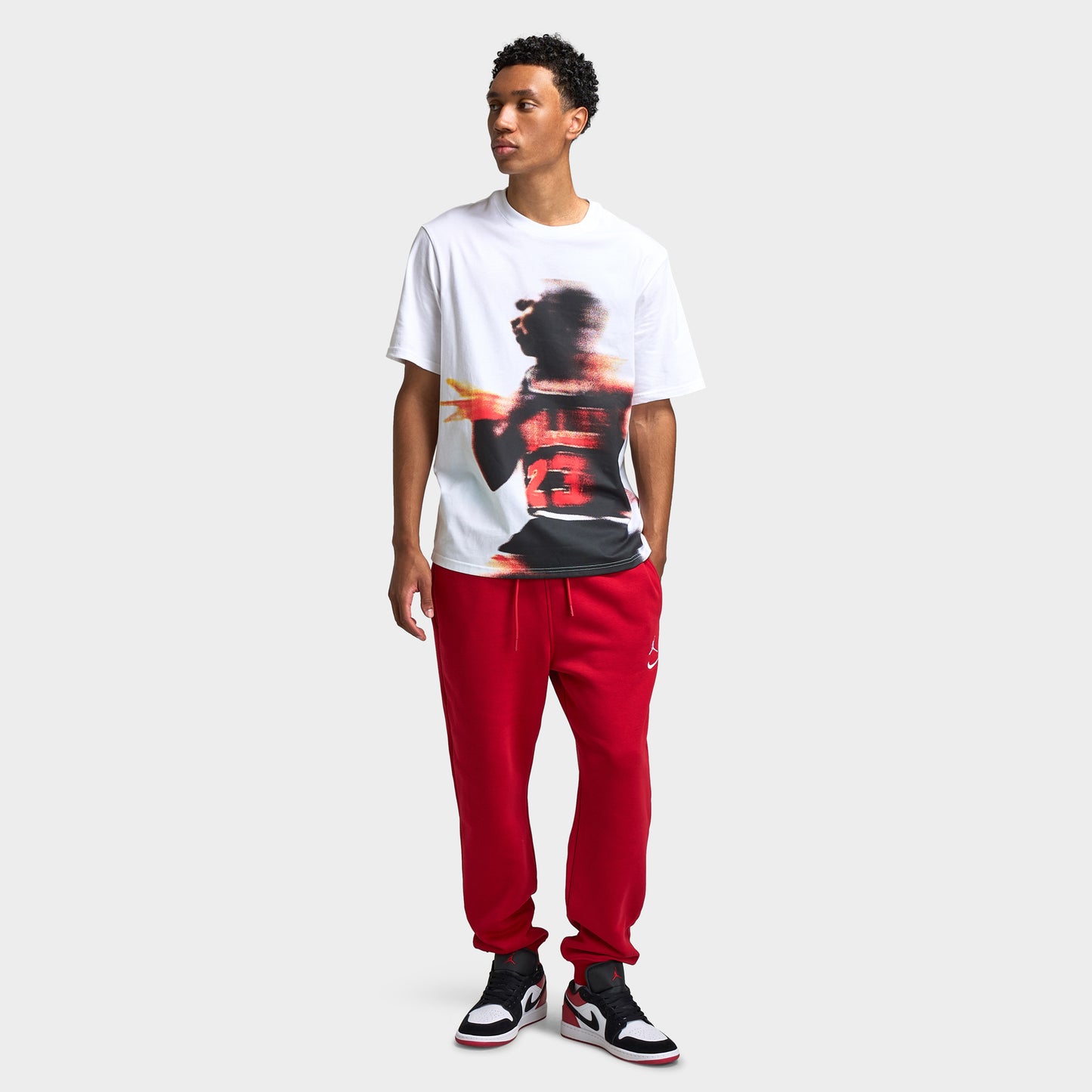 Jordan Brooklyn Varsity Fleece Joggers Red / White