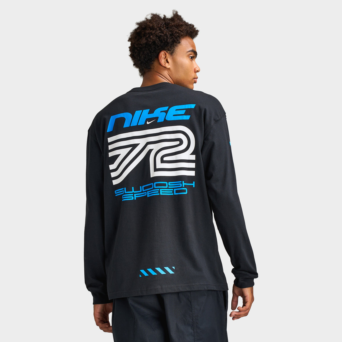 Nike Sportswear Swoosh Speed T-shirt à Manches Longues ​​/ Noir