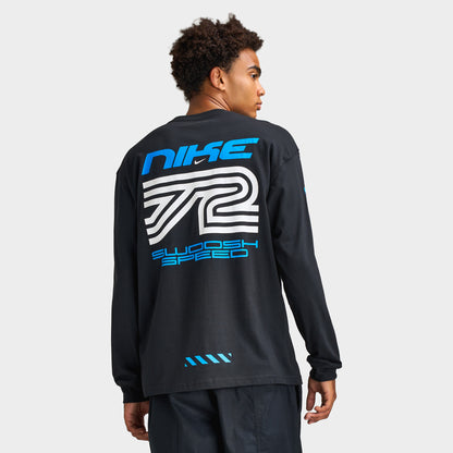 Nike Sportswear Swoosh Speed T-shirt à Manches Longues ​​/ Noir