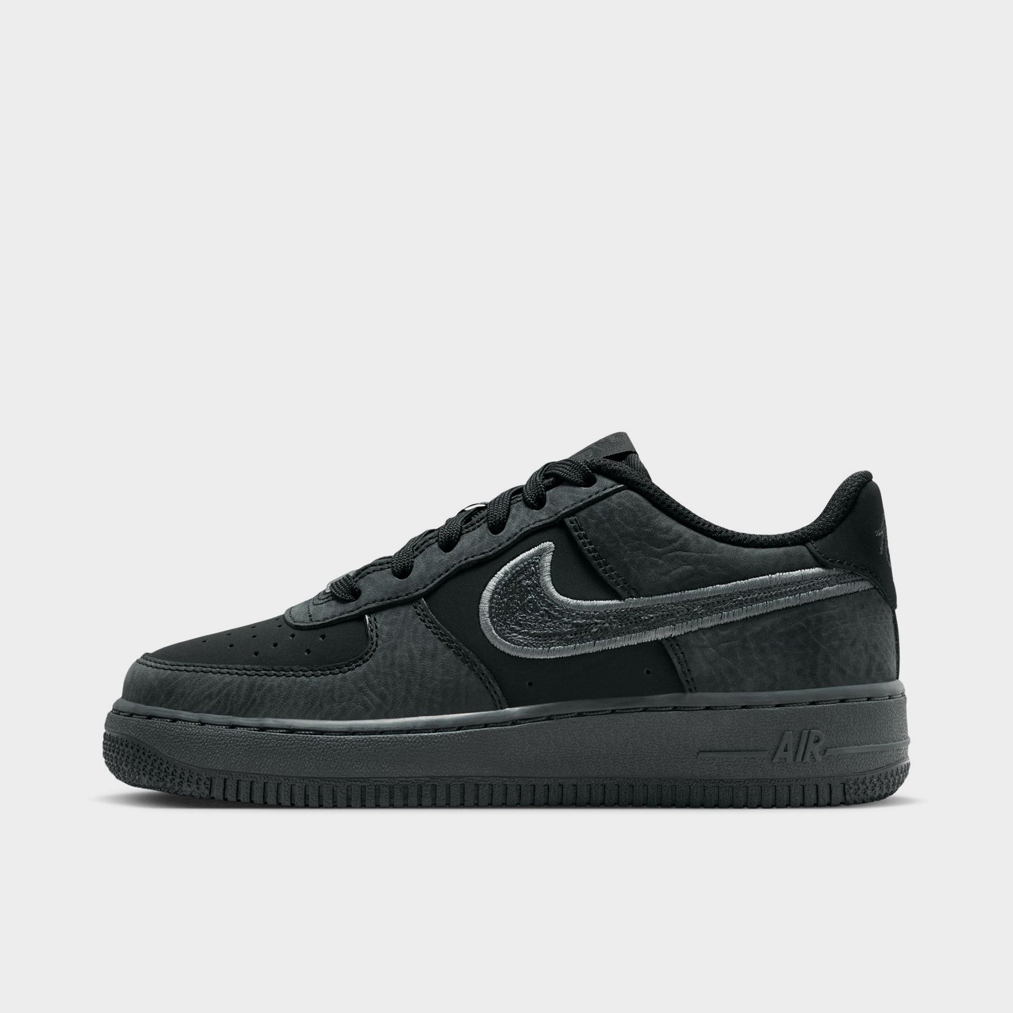 Nike Air Force 1 LE GS Black / Black - Black – JD Sports