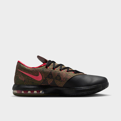 Nike KD VI Black / Atomic Red - Medium Olive