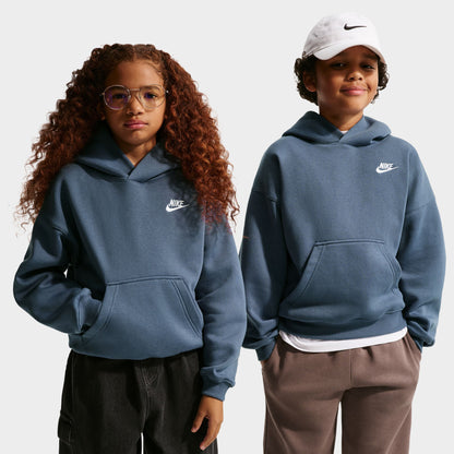 Nike Juniors' Club Fleece Hoodie / Diffused Blue