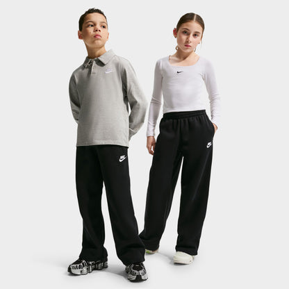 Nike Juniors' Loose Open Hem Pants / Black