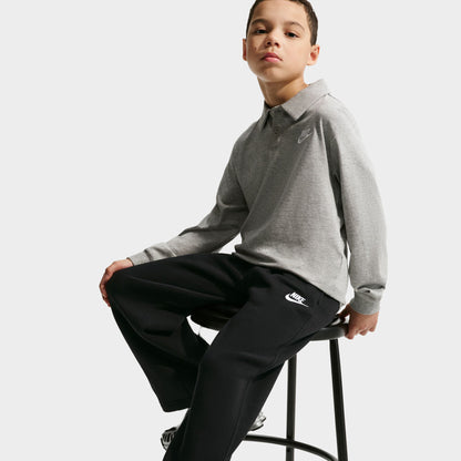 Nike Juniors' Loose Open Hem Pants / Black