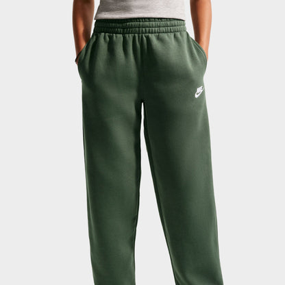 Nike Junior Pantalon en polaire à ourlet Ouvert  / Vert Camouflage