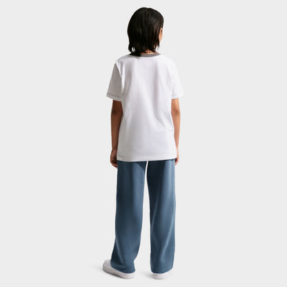 Nike Junior Pantalon Club Polaire à ourlet ouvert / Bleu diffusé