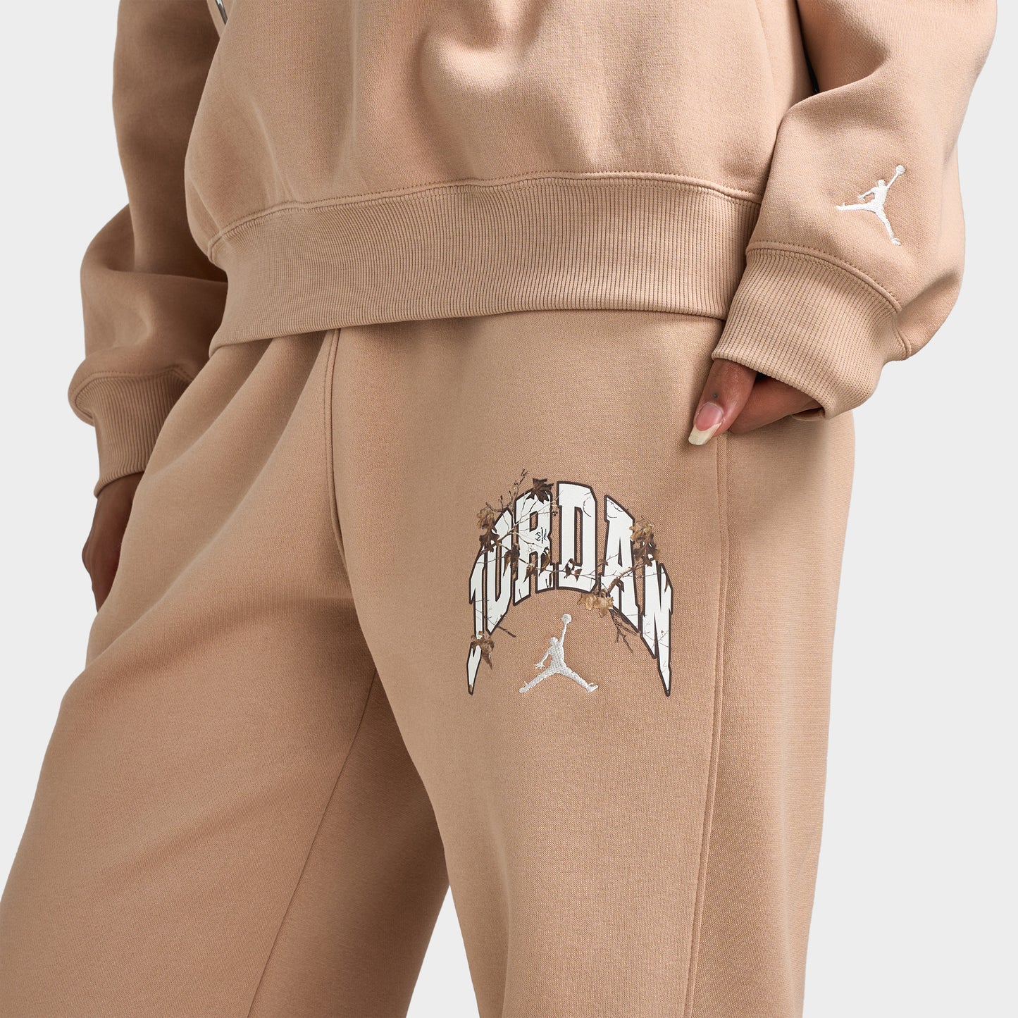 Jordan Women's Brooklyn Fleece Pants Hemp / Sail