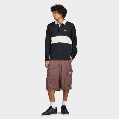 Nike Club Chandail Rugby à Manches Longues / Noir