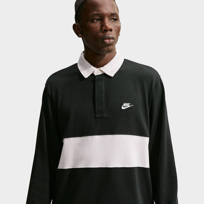 Nike Club Chandail Rugby à Manches Longues / Noir