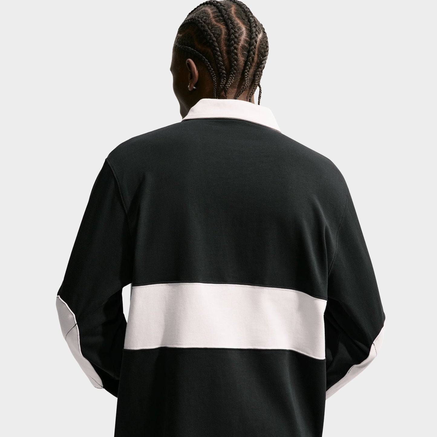 Nike Club Chandail Rugby à Manches Longues / Noir