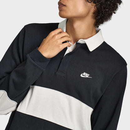 Nike Club Chandail Rugby à Manches Longues / Noir