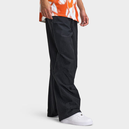 Nike Tech Fleece Dri-Fit Shori Perf Open Hem Pants / Black