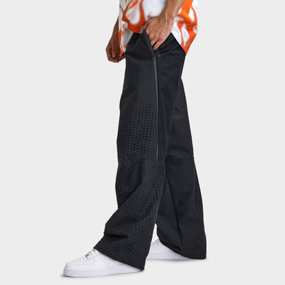 Nike Tech Fleece Dri-Fit Shori Perf Open Hem Pants / Black