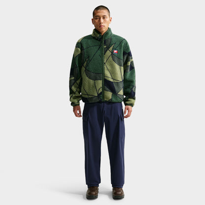 Nike Club Fleece AOP Art Top / Fir